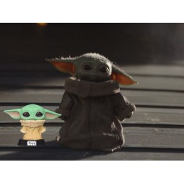 Funko Funko Pop Star Wars The Mandalorian The Child (Concerned) Exclusive Vinyl Figur