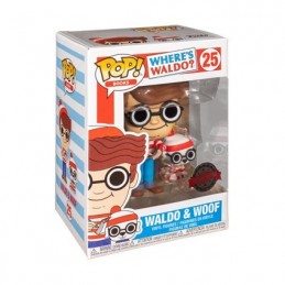 Funko Funko Pop Books Où est Charlie Waldo avec Woof Vaulted Edition Limitée