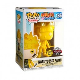 Funko Pop N°186 Naruto Six Path Yellow Phosphorescent Vaulted Edition Limitée
