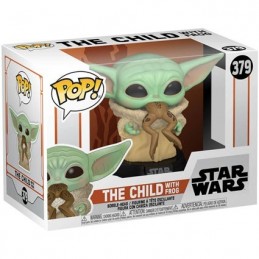 Funko Funko Pop Star Wars The Mandalorian The Child with Frog (Baby Yoda) Vinyl Figure