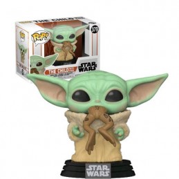 Funko Funko Pop Star Wars The Mandalorian The Child with Frog (Baby Yoda) Vinyl Figure