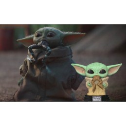 Funko Pop Star Wars The Mandalorian The Child with Frog (Baby Yoda)