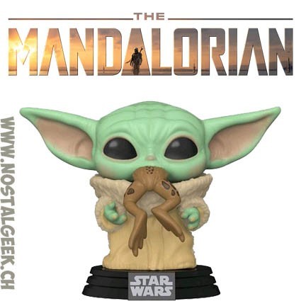 Funko Funko Pop Star Wars The Mandalorian The Child with Frog (Baby Yoda)