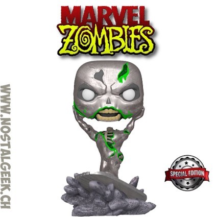 Funko Funko Pop Marvel Zombie Silver Surfer Edition Limitée