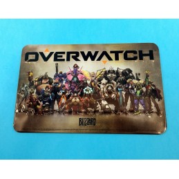 Overwatch Plaque en métal d'occasion (Loose)