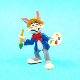 Bully Looney Tunes Bugs Bunny Peintre Figurine d'occasion (Loose)