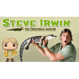 Funko Funko Pop N°950 Crocodile Hunter Steve Irwin Vaulted Edition Limitée