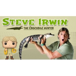 Funko Funko Pop N°950 Crocodile Hunter Steve Irwin Vaulted Exclusive Vinyl Figure