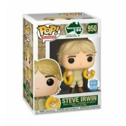 Funko Funko Pop N°950 Crocodile Hunter Steve Irwin Vaulted Edition Limitée