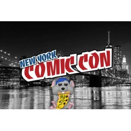 Funko Funko Pop N°54 Icons NYCC 2020 Pizza Rat (Blue Beanie) Vaulted Edition Limitée