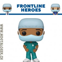 Funko Pop Frontline Heroes Hospital Worker (Male) Vinyl Figure