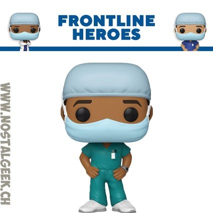 Funko Funko Pop Frontline Heroes Hospital Worker (Male) Vinyl Figure