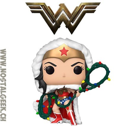 Funko Funko Pop DC Holidays Wonder Woman with String Light Lasso Vinyl Figure Funko Funko Pop DC Holidays Wonder Woman with String Light Lasso Vinyl Figure