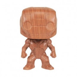 Funko Funko Pop Marvel Iron Man (Wood Deco) Edition Limitée