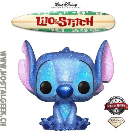 Funko Funko Pop Disney Lilo & Stitch - Stitch (Diamond Collection) Edition Limitée