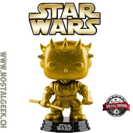darth maul funko pop gold