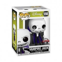 Funko Funko Pop! Disney Nightmare before christmas Vampire Jack Skellington (Metallic) Edition Limitée