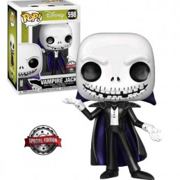 Funko Funko Pop! Disney Nightmare before christmas Vampire Jack Skellington (Metallic) Edition Limitée