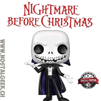 Funko Funko Pop! Disney Nightmare before christmas Vampire Jack Skellington (Metallic) Exclusive Vinyl Figure