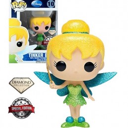 Funko Funko Pop Disney Peter Pan Tinker Bell Glitter (La Fée Clochette) Edition Limitée