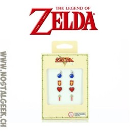 Zelda earrings set of 4 pairs