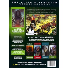Eaglemoss The Alien et Predator Collection - Aliens Genocide Red Xenomorphe Figur