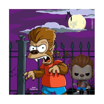 the simpsons funko pop Werewolf Bart 1034 NYCC 2020 édition très limitée