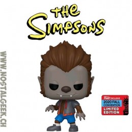 Funko Funko Pop NYCC 2020 The Simpsons Werewolf Bart Edition Limitée