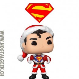 Funko Pop DC Holiday Superman in Holiday Sweater Vinyl Figure