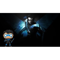 Funko Funko Pop N°364 NYCC 2020 DC Nightwing (Escrima Sticks) Vaulted Edition Limitée