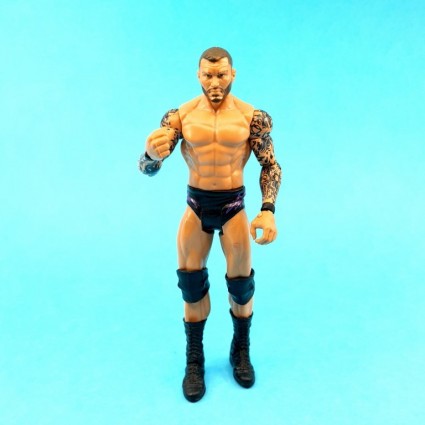 Mattel WWE Catch Randy Orton avec barbe Figurine articulée d'occasion (Loose)