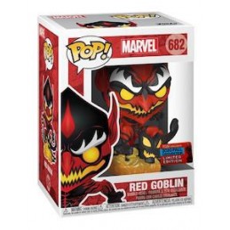 Funko Funko Pop Marvel NYCC 2020 Red Goblin Edition Limitée