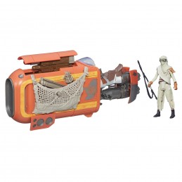 Star Wars The Force Awakens Rey's Speeder (Jakku) Hasbro Figure