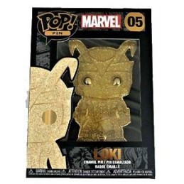 Funko Funko Pop Pin Marvel Loki (Gold) Chase Enamel Pin