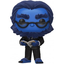 Funko Funko Pop Marvel Beast (X-Men 20th) Flocked Edition Limitée