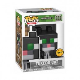 Funko Funko Pop Minecraft Tuxedo Cat Chase Chase Vinyl Figure Vaulted