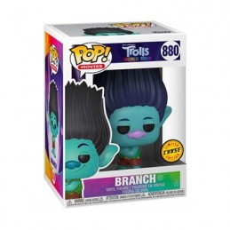 Funko Funko Pop Trolls World Tour Branch Chase Edition Limitée