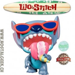 Funko Funko Pop Disney Lilo & Stitch - Summer Stitch (Scented) Edition Limitée