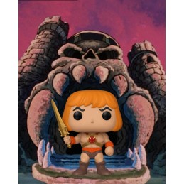 Funko Funko Pop Masters of the Universe He-Man (Raising Sword) Phosphorescent Edition Limitée