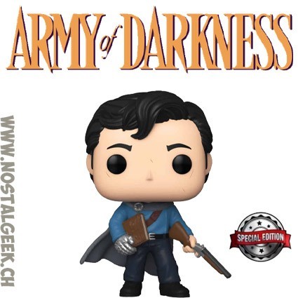 Army of Darkness Ash with Necronomicon Pop Vinyl RS 