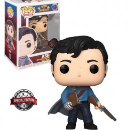 Funko Funko Pop! Film Army Of Darkness Ash with Necronomicon Edition Limitée