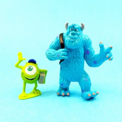 Disney Monsters University Bob Razowski & Sulley second hand figures (Loose)