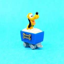 McDonald's Disney Pluto in wagon second hand figure (Loose)