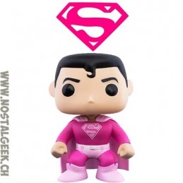 Funko Pop DC Superman (Breast Cancer Awareness) Vinyl Figure