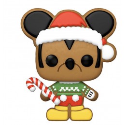 Funko Funko Pop N°994 Disney Holiday Gingerbread Mickey Mouse Vaulted Exclusive Vinyl Figure