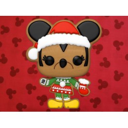 Funko Funko Pop N°995 Disney Holiday Gingerbread Minnie Mouse Vaulted Edition Limitée