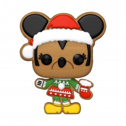 Funko Funko Pop N°995 Disney Holiday Gingerbread Minnie Mouse Vaulted Edition Limitée