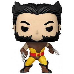 Funko Funko Pop Marvel Wolverine (Unmasked) (Brown Suit) Exclusive Vinyl Figure