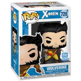 Funko Funko Pop Marvel Wolverine (Unmasked) (Brown Suit) Edition Limitée