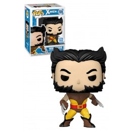 Funko Funko Pop Marvel Wolverine (Unmasked) (Brown Suit) Edition Limitée